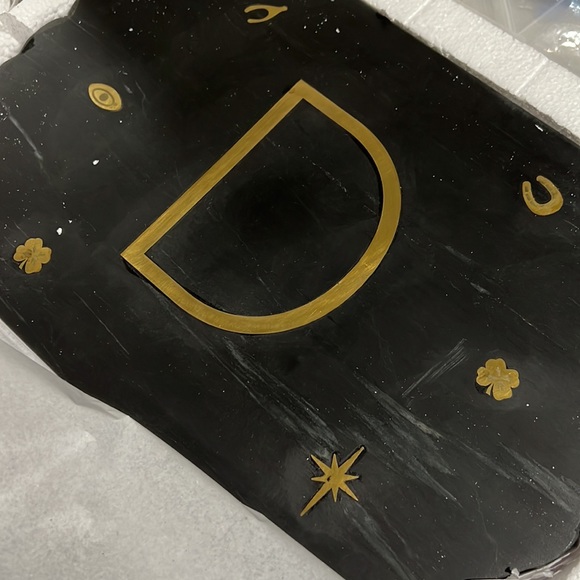 Anthropologie Lucky Marble Serving Board - Picture 2 of 3